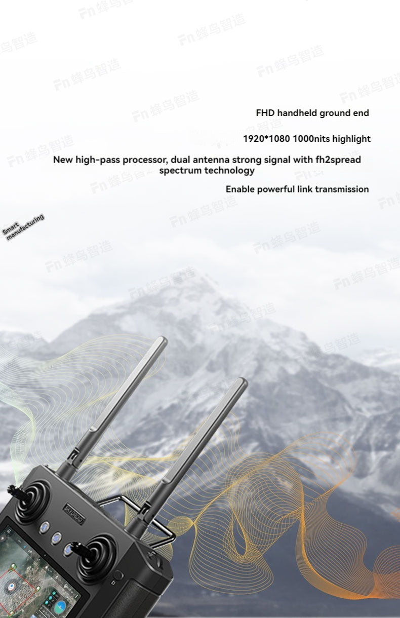 RCDrone, handheld ground end 1920*1080 1OOOnits highlight New high-pass processor; dual