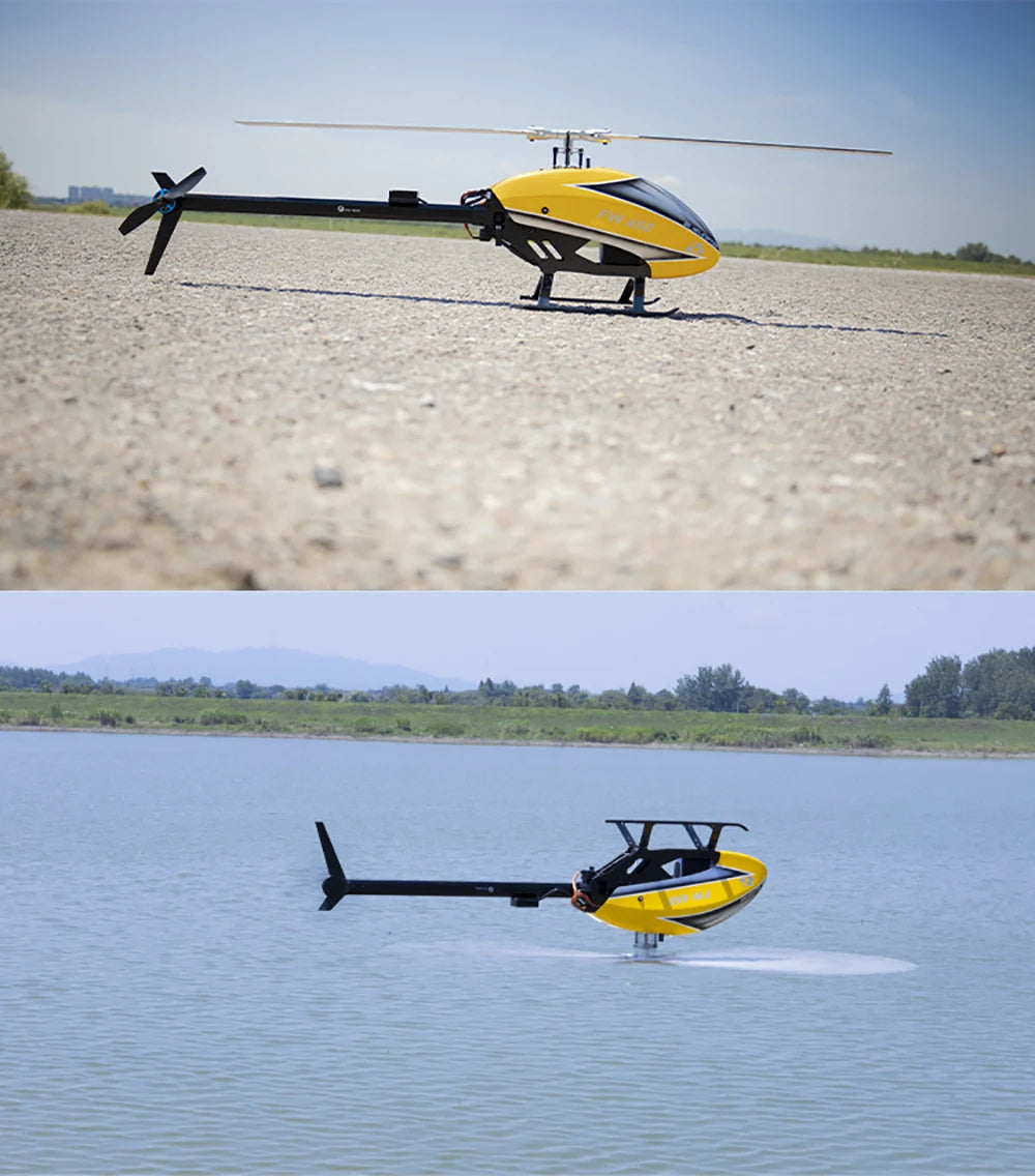 طائرات هليكوبتر Fly Wing FW450L V2.5 RC - جهاز تحكم عن بعد RTF FBL 3D GPS APP إرجاع تلقائي مع نظام التحكم في الطيران H1 6CH مروحية للبالغين 49 Fly Wing FW450L V2.5 RC Helicopters, 1x FLY WING FW450 RC Helicopter 1x 10CH Trans