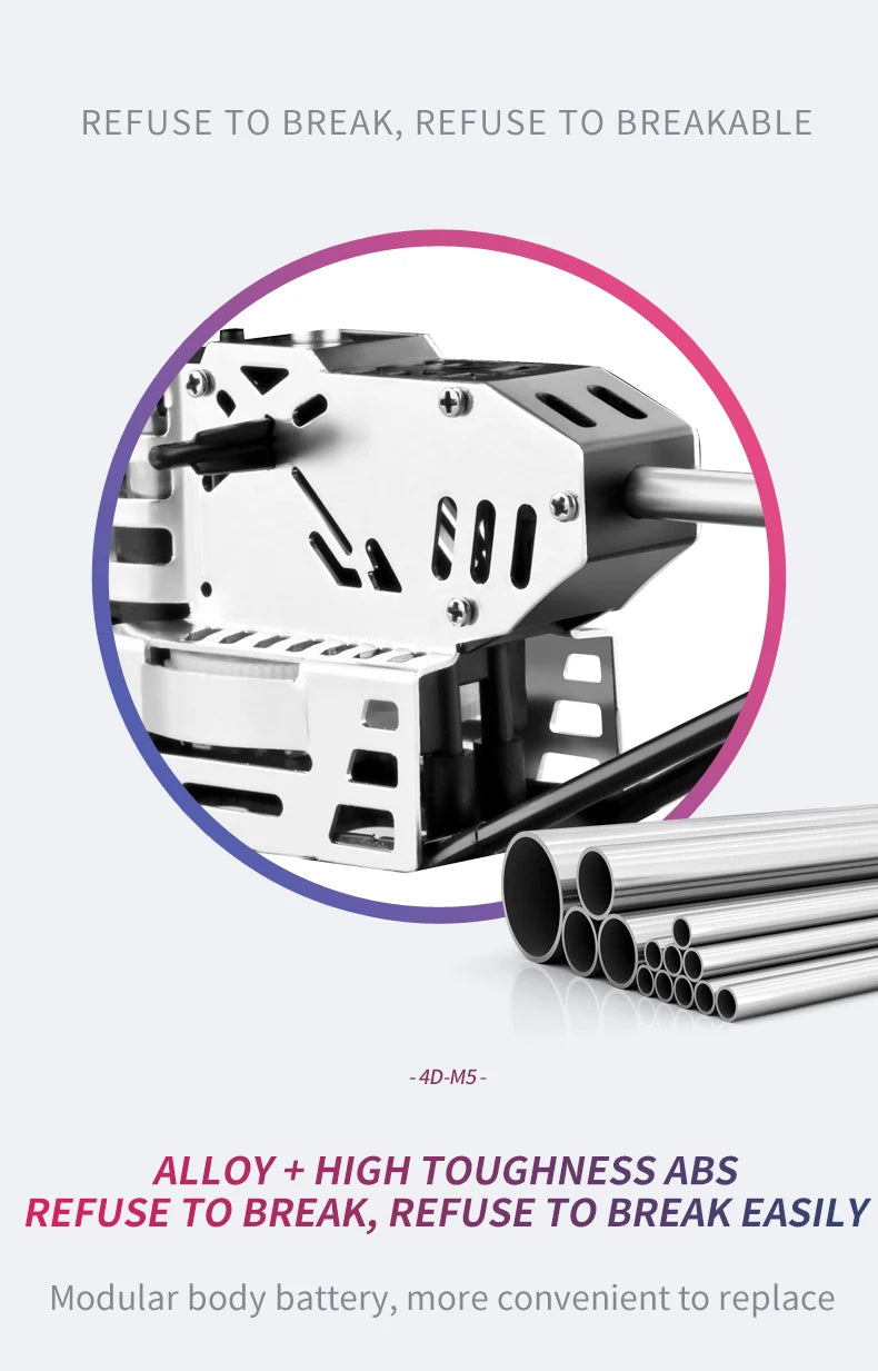 4DRC M5 RC Helicopter, mhi 4D-M5_ ALLOY + HIGH TOUGHNES