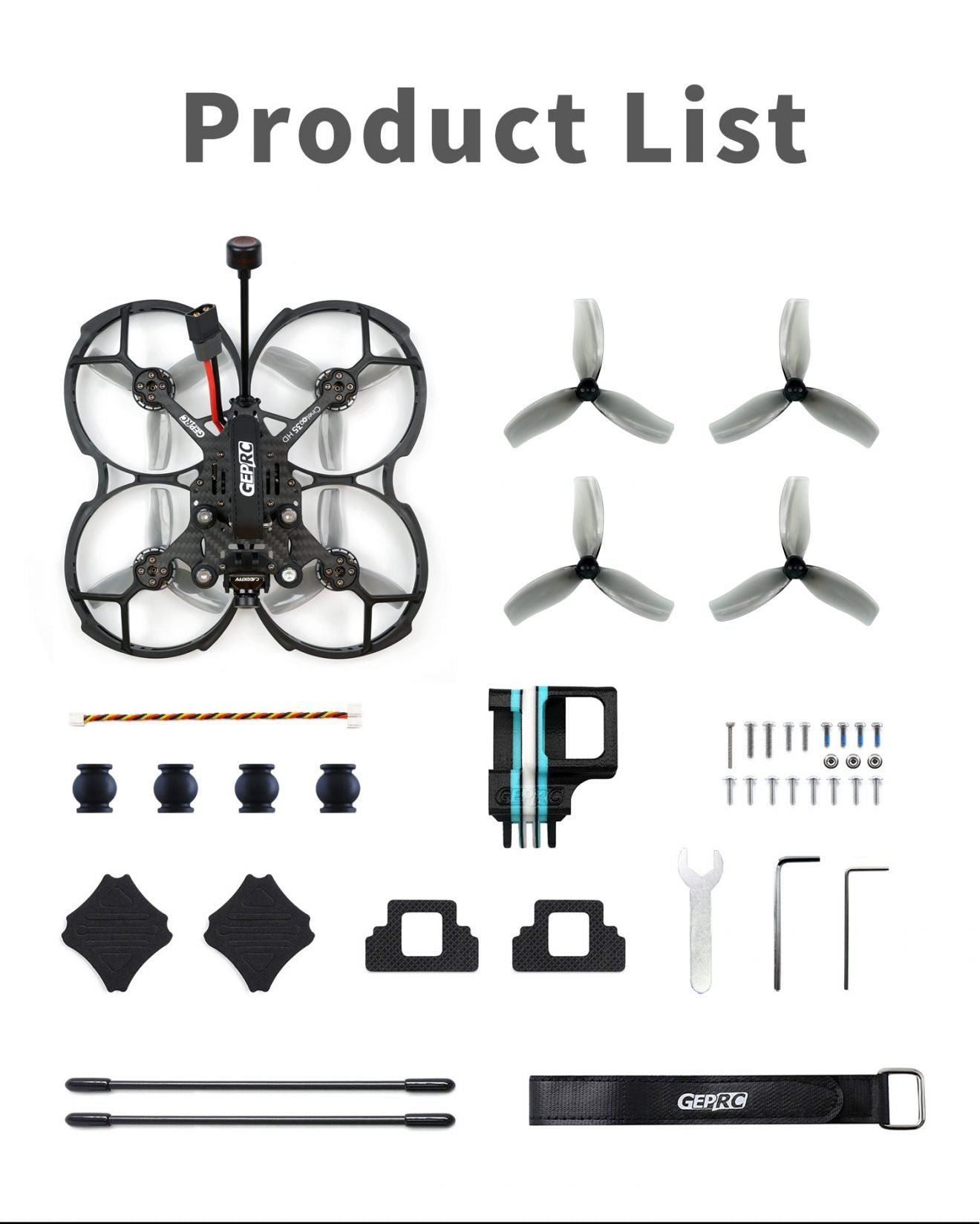 GEPRC CineLog35 FPV Drone, GEPRO ISfto1U LEHE5 o UTC TTTTTT