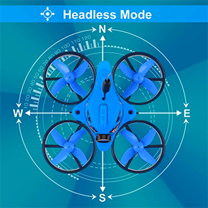 Makerfire Micro FPV Racing Drone, racing drone has three speeds to bring you different happy Easy to Control