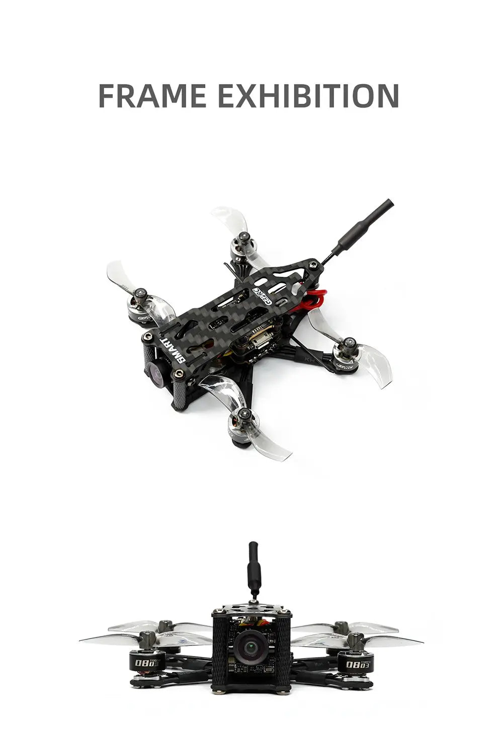 GEPRC SMART 16 Freestyle FPV Drone - Caddx Ant Camera GR0803-11000KV Motor Stable F411 FC لطائرة RC FPV خفيفة الوزن كوادكوبتر بدون طيار 19 GEPRC SMART 16 Freestyle FPV Drone, we are pursue lighter weight, better flying experience, and more functionality for all our products