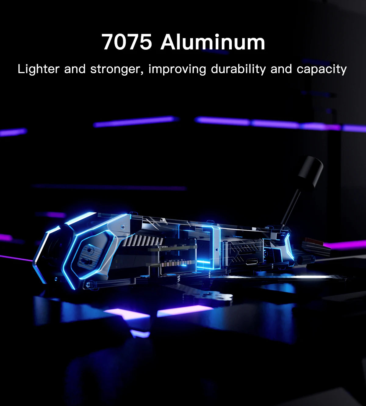 GEPRC DoMain3.6 HD O3 Freestyle FPV Drone, 7075 Aluminum Lighter and stronger, improving durability and