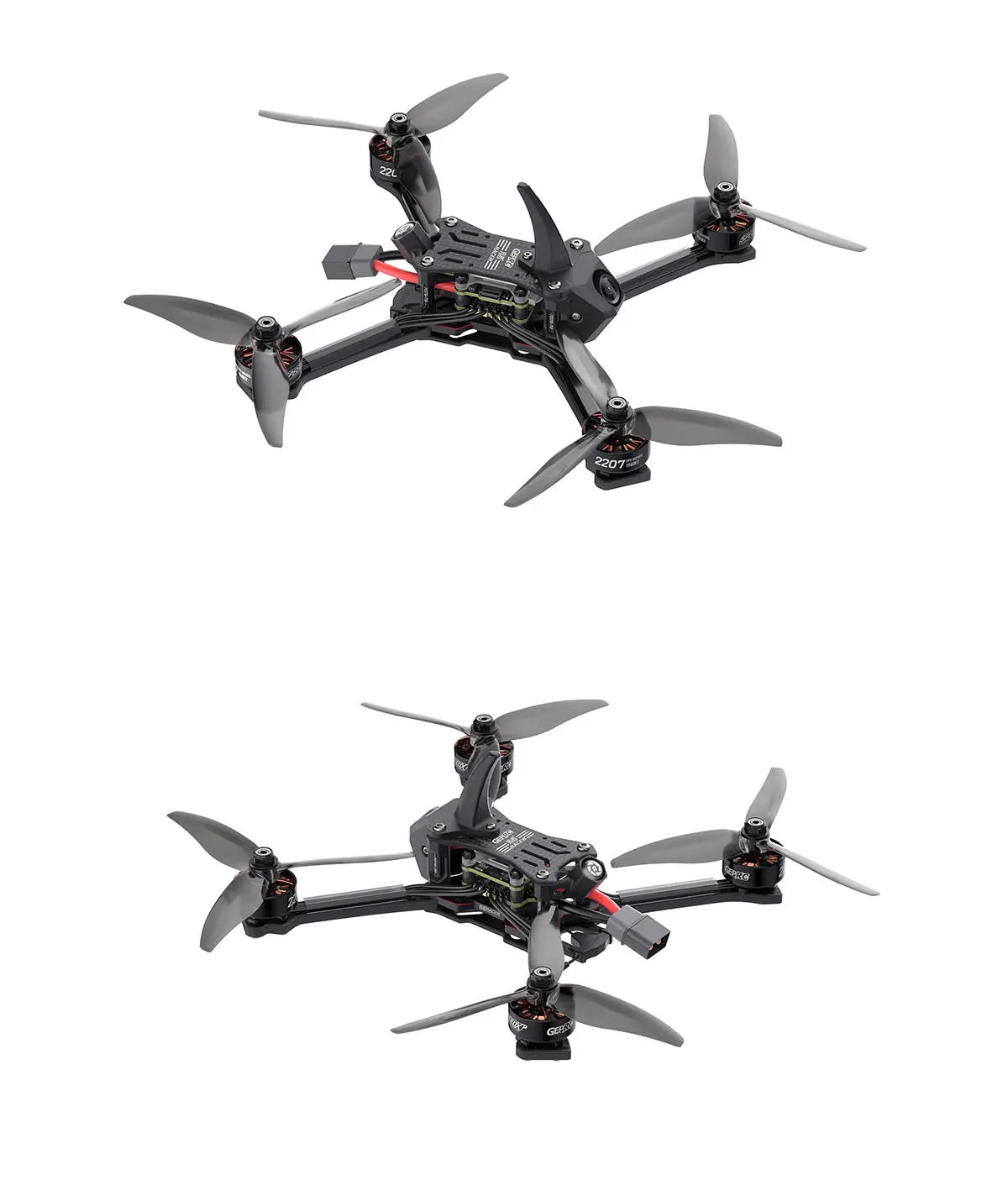 GEPRC Racer FPV Racing Drone - TAKER F722 E55A Stack SPEEDX2 2207 TMOTOR F60PROV Drone Kit VTX Light Fast Freestyle RC Quadcopter 46 GEPRC Racer FPV, damage caused by unauthorized modification of circuits . Error weld mismatch