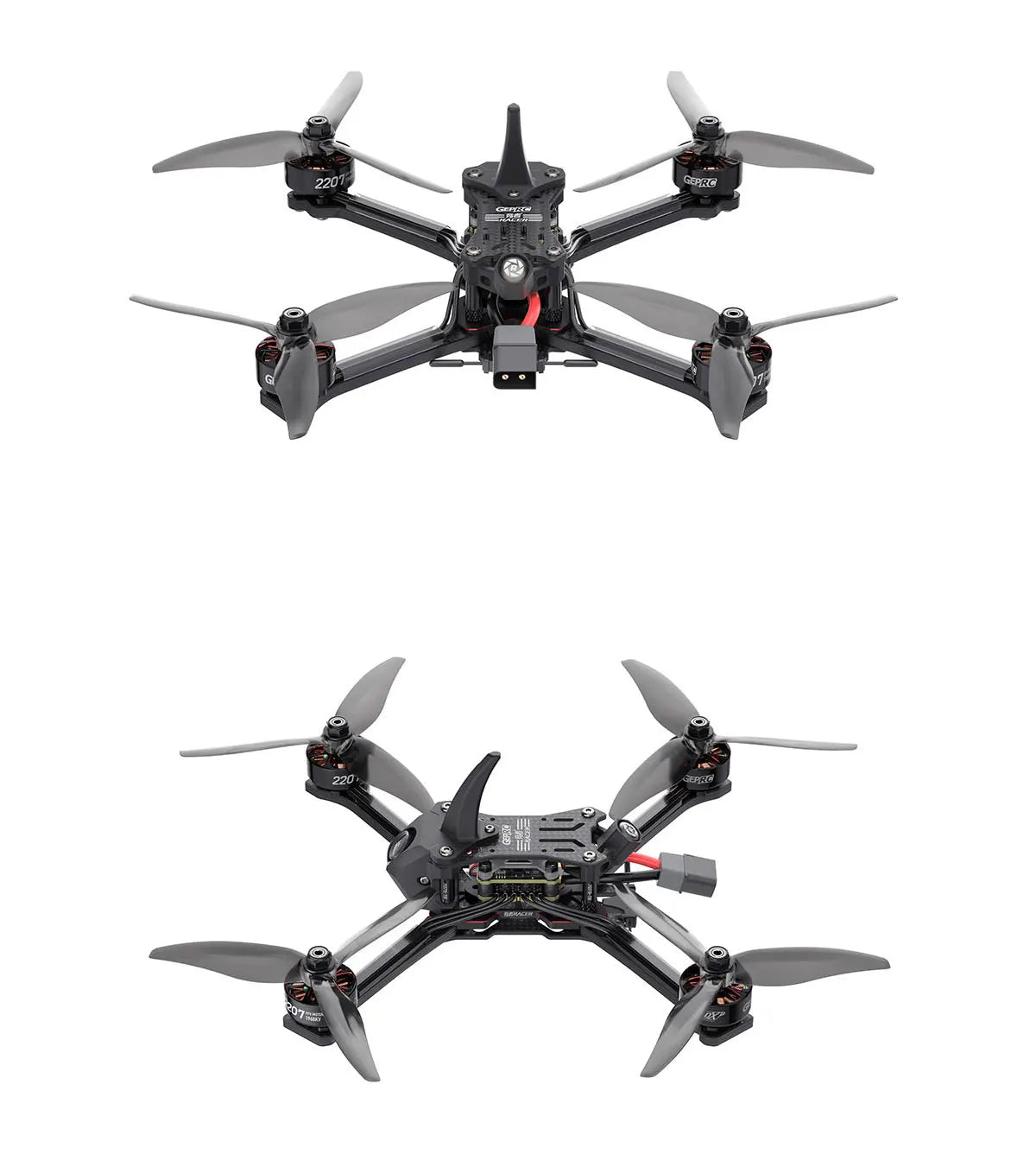 GEPRC Racer FPV Racing Drone - TAKER F722 E55A Stack SPEEDX2 2207 TMOTOR F60PROV Drone Kit VTX Light Fast Freestyle RC Quadcopter 47 GEPRC Racer FPV, damage caused by operation in bad weather (i.e