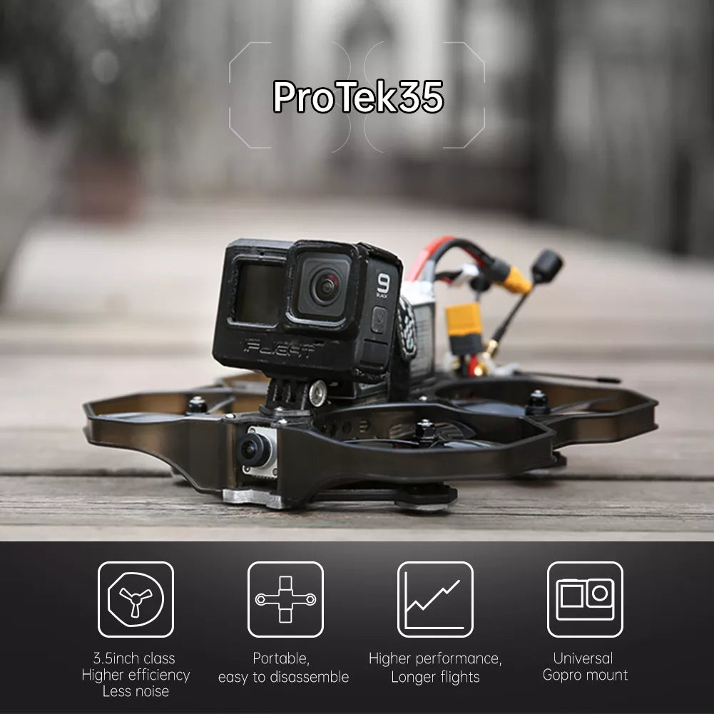 Iflight Protek35 4S 6S Fpv, Gopro ProTek35 9 3.Sinch class Portable, Higher performance, Universal Higher efficiency easy
