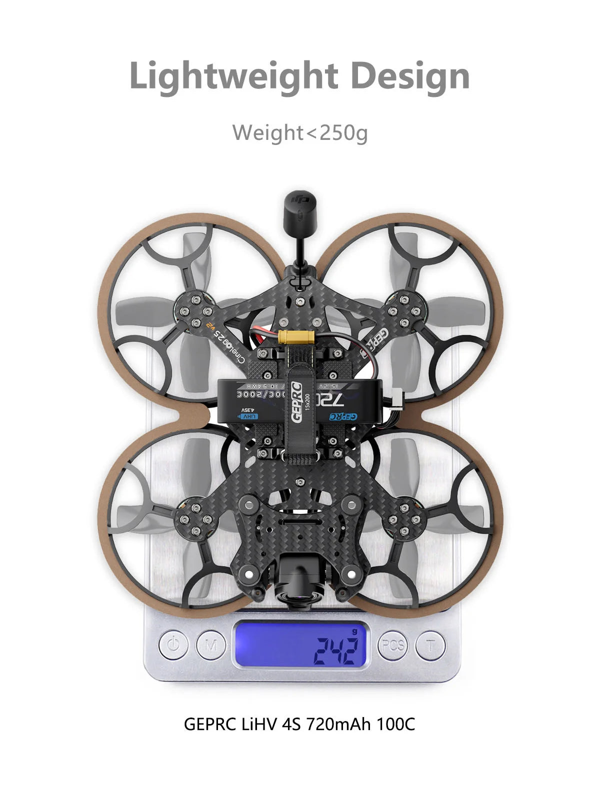 GEPRC Cinelog25 V2 HD O3 FPV - TAKER G4 35A AIO 1404 4500KV Motor BNF مع فيديو صغير حر RC GPS Quadcopter Drone Racing Kit 17 GEPRC Cinelog25 V2 HD O3 FPV, Lightweight Design Weight250g HMv6 0 43es4 soo