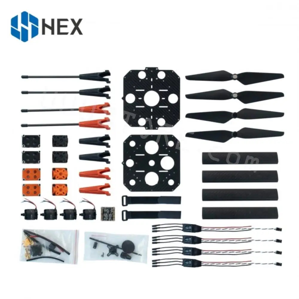 حزمة رف التعليم Hex EDU-450 للمبتدئين مجموعة نقل الحركة الأساسية UAV BNR / RTF COMBO 20 Patented drop-shaped arms with less drag and more reliability