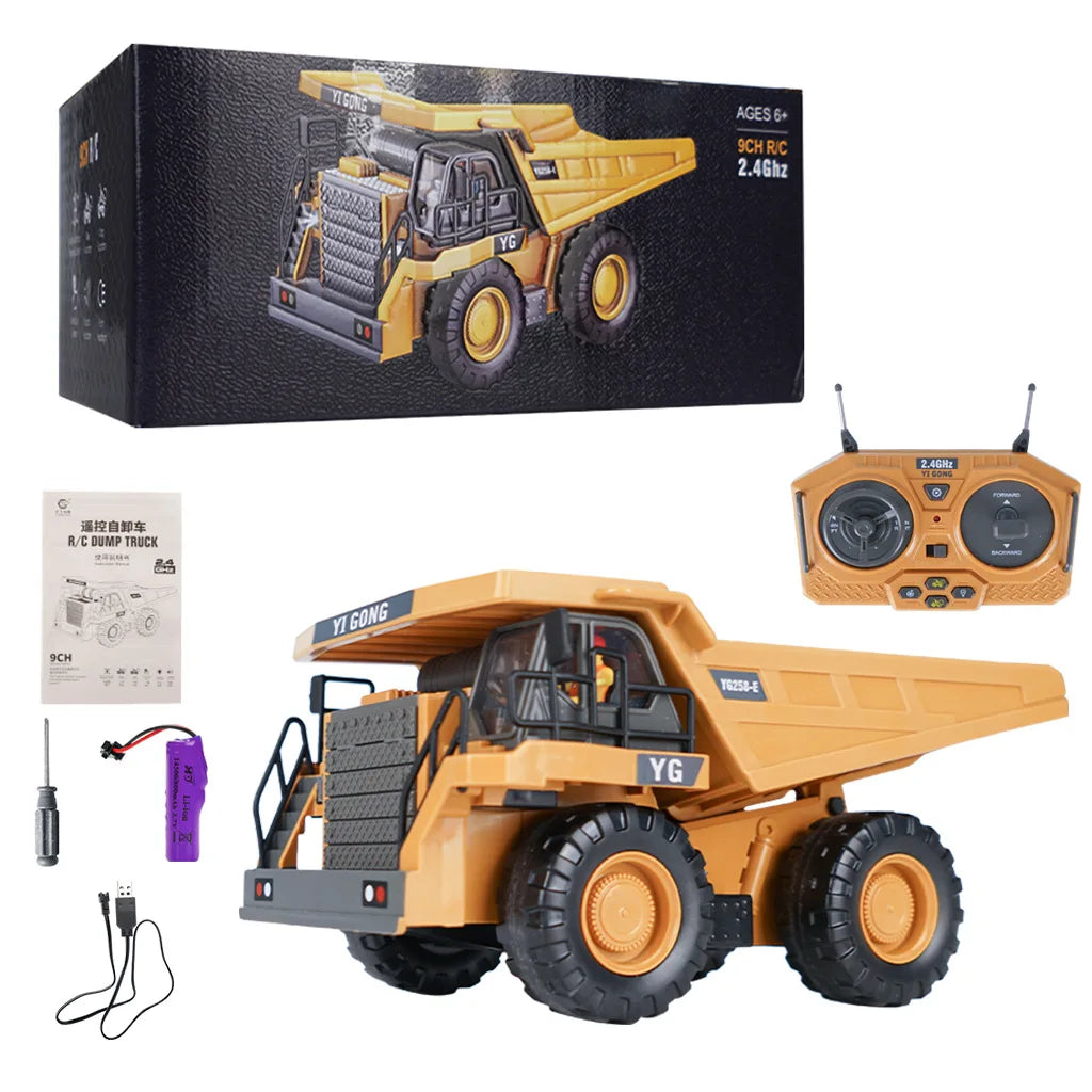 RC Excavator Dumper RC Car Toy, AGES6- 9chRIC 2.46hz 240iz ErAI# R