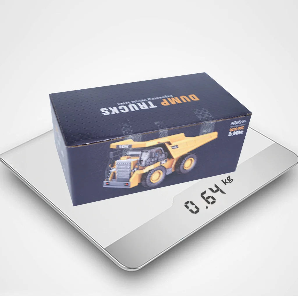 RC Excavator Dumper RC Car Toy, it is the most realistic replica of a construction truck