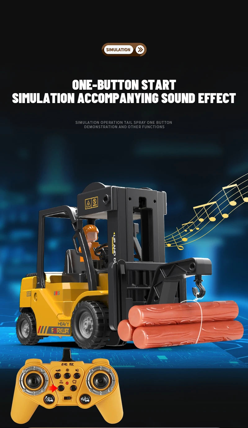 RC Car, SIMULATION ACCOMPANYINC SOUND EFFECT ONE-BUT