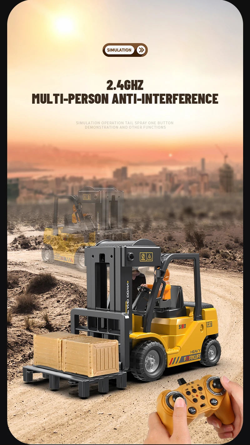 RC Car, SIMULATION 2.46HZ MULTI-PERSON ANTI-INTER