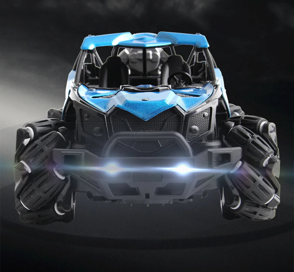 Paisible جديد روك الزاحف الكهربائية 4WD الانجراف RC سيارة - 2.4Ghz التحكم عن بعد حيلة رذاذ سيارات لعب للأولاد آلة على التحكم بالراديو 23 New Rock Crawler Electric 4WD Drift RC Car - 2.4Gh