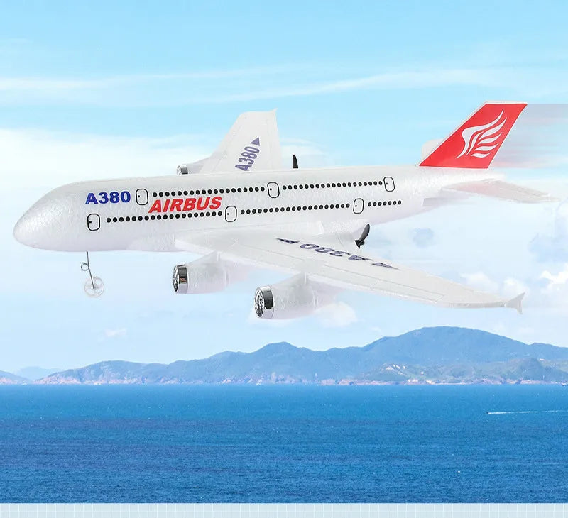 طائرة ايرباص A380 بوينغ 747 RC - لعبة التحكم عن بعد 2.4G طائرة ثابتة الجناح جيروسكوبية نموذج طائرة خارجية مع محرك هدية للأطفال 17 Airbus A380 Boeing 747 RC Airplane SPECIFICATIONS Warning