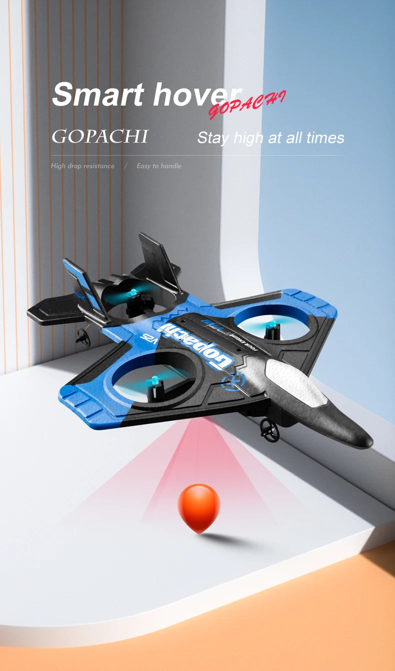 4DRC V17 RC Plane, Hovepaean GOPACHI Stay high at all times High resistance to handle drop
