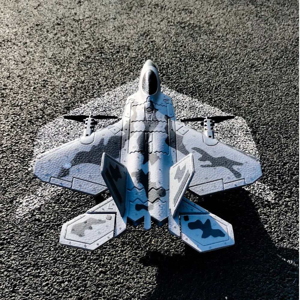 BM16 F22  RC Foam Plane, [WiFi camera version]: Pixel card 1080P, mobile phone return 720