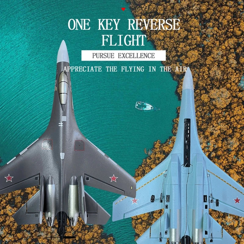 SU35 2.4G 4CH Stunt RC Aircraft, ONE KEY REVERSE FLIGHT PURSUE EXCELLENCE 