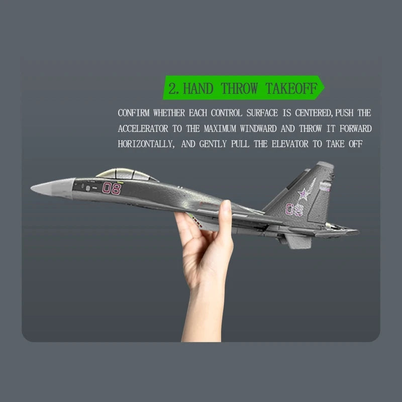 SU35 2.4G 4CH Stunt RC Aircraft, PUSH THE ACCELERATOR TO THE MAXIMUM WVINDIARD