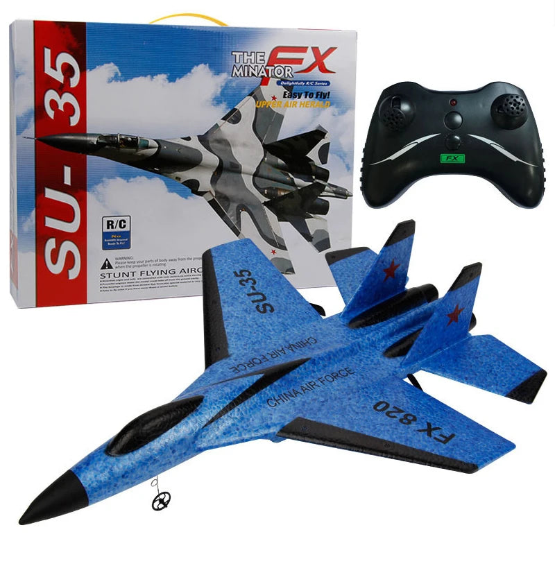 RC طائرات SU-35 طائرة - 2.4G راديو طائرة شراعية التحكم عن بعد طائرة مقاتلة طائرة شراعية طائرات رغوة لعب للأطفال صبي هدية عيد ميلاد 53 RC Aircraft SU-35 Plane, RC Aircraft SU-35 Plan