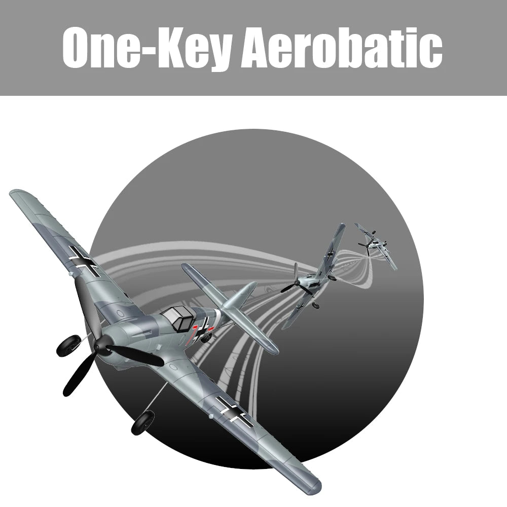 Eachine BF109 RC Airplane - 2.4GHz 4CH 400mm