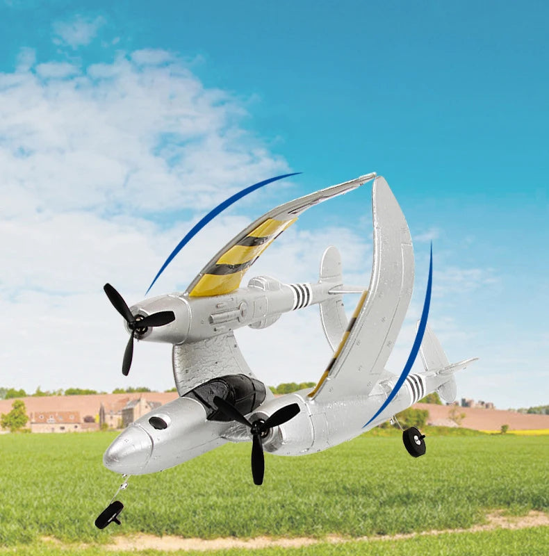 FX-816 P38 RC Airplane - 2.4GHz 4CH 