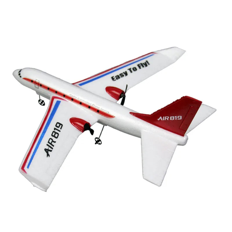 FX-801 901 DIY RC Plane - لعبة EPP Craft Foam الكهربائية في الهواء الطلق للتحكم عن بعد طائرة شراعية للتحكم عن بعد DIY طائرة ثابتة الجناح 33 FX-801 901 DIY RC Plane, the small rudder is suitable for beginners to fly . the large rocker state continues