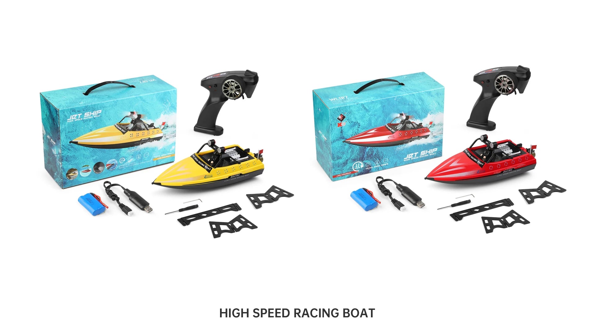 قارب Wltoys WL917 - قارب نفاث صغير يعمل بالتحكم عن بعد مع جهاز التحكم عن بعد، محرك نفاث مائي 2.4 جيجا، لعبة قارب سباق كهربائي عالي السرعة للأطفال 26 Wltoys WL917 Boat, Wltoys WL917