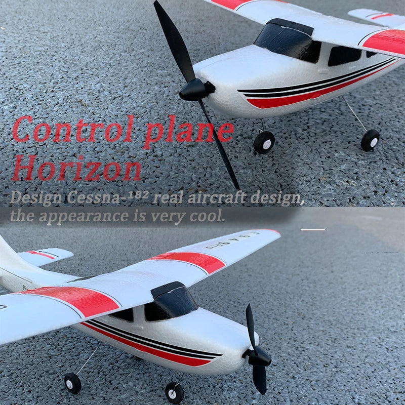 WLtoys F949 Airplane, Leacn G74 Design Cessna-182 real aircraft design; appearance is