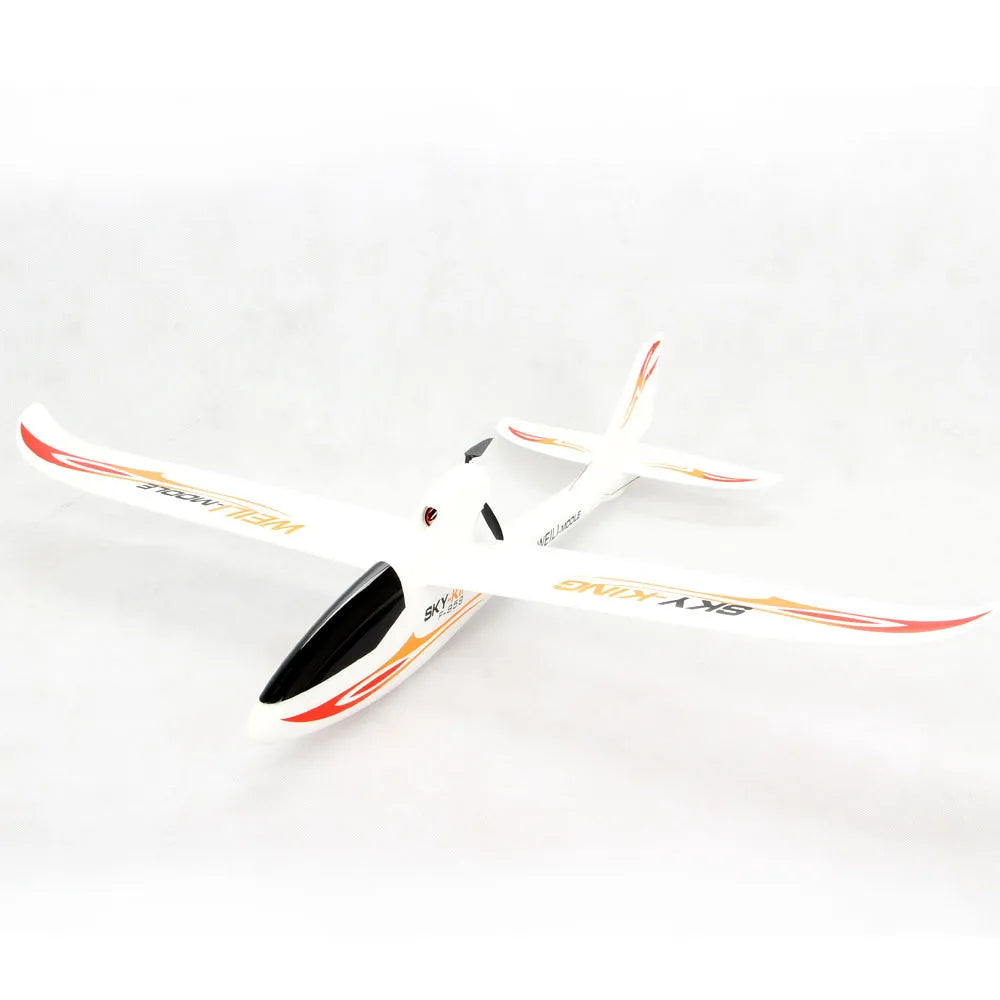 Wltoys Parkten F959s Fixed Plane, Folding propeller can be put away when gliding, smaller resistance.