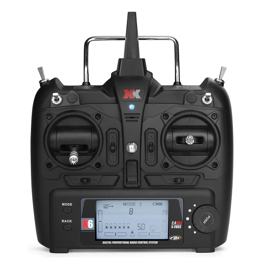 Wltoys K110S RC Helicopter, MODE MODE BACK 24GHz S-FHSS DIGITal PROPRO