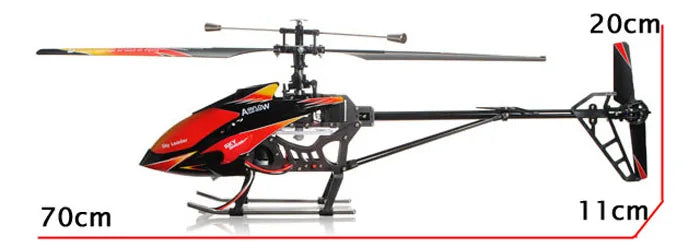 WLtoys V913 RC Helicopter, WLtoys V913 single propeller 2.4G 4CH MEMS 