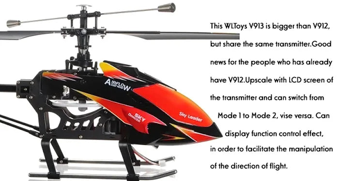WLtoys V913 RC Helicopter, WLtoys V913 