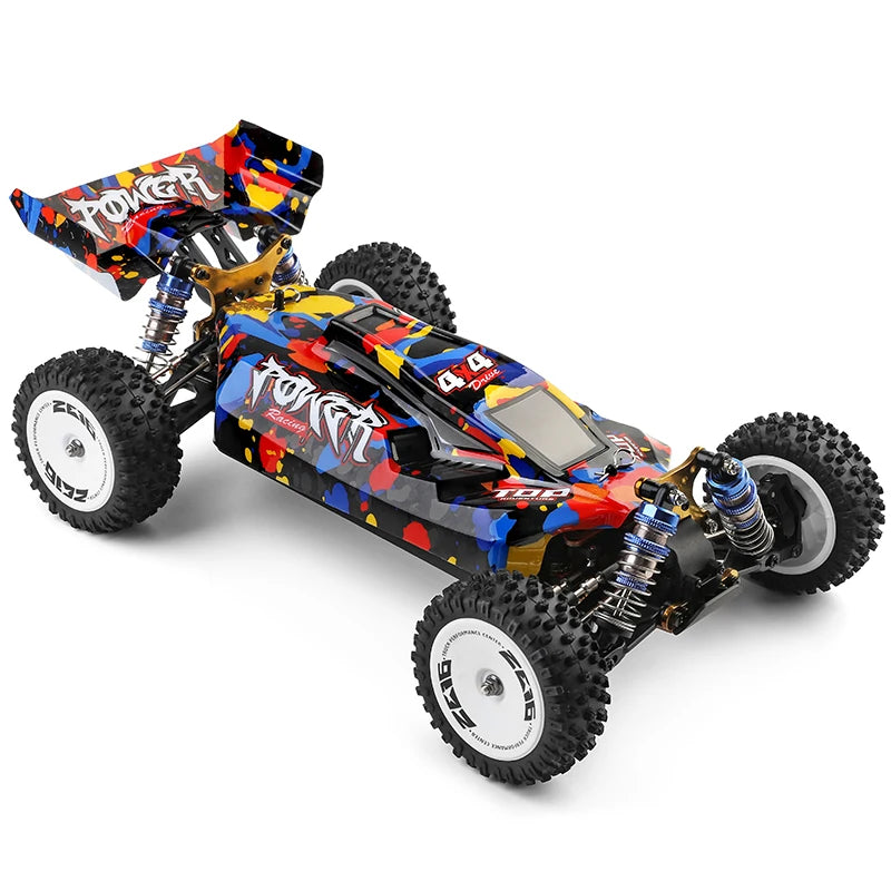 Wltoys 124017 124007 1/12 2.4G سيارات السباق RC 4WD محرك بدون فرشاة 75 كم/ساعة سرعة عالية للتحكم عن بعد على الطرق الوعرة ألعاب الانجراف لـ Aduit 65 Wltoys 124017 124007 1/12 2.4G Racing RC Car, 100 meter control distance, Racing freely