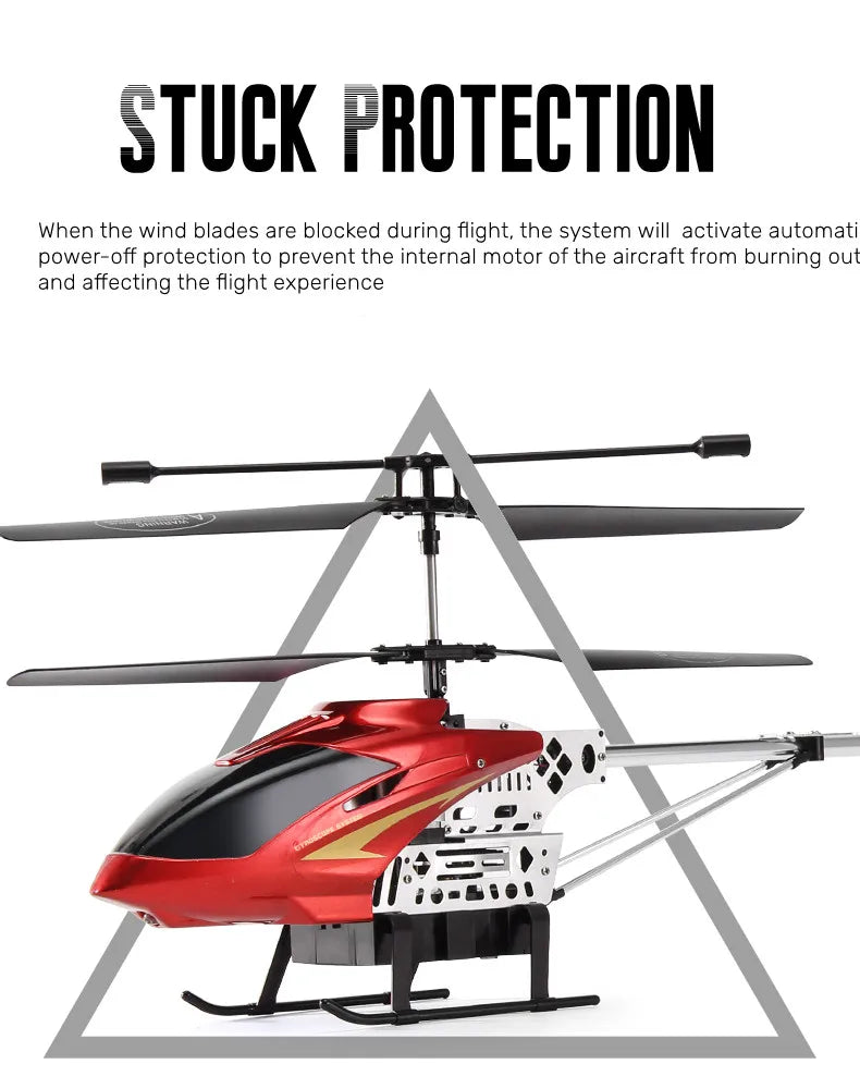 50CM RC Helicopters - 50CM Larger Size For Adults Altitude Hold Alloy RC Helicopter Big Extra Large Outdoor LED Light Kid Toys For Boys 17 50CM RC Helicopter, automati power-off protection activated when wind blades are blocked during flight . wind