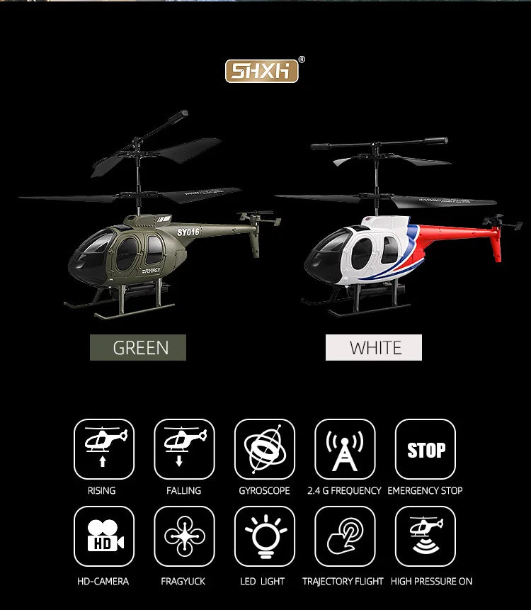 SY06  RC Helicopter, Si4XIi 8y046 Zunz GREEN WHITE A