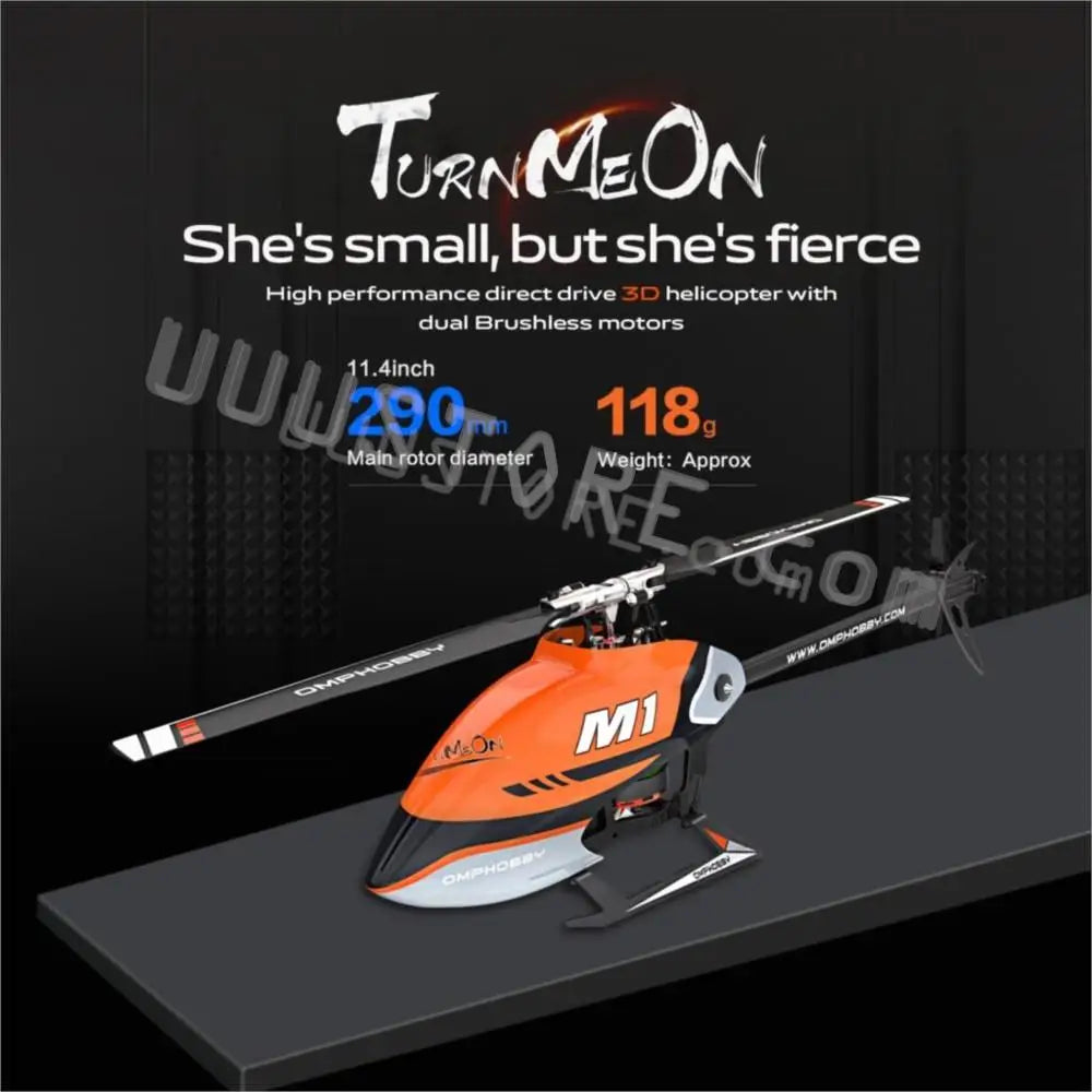 high performance direct drive SD helicopter with dual Brushless motors 11.4inch 290 1189