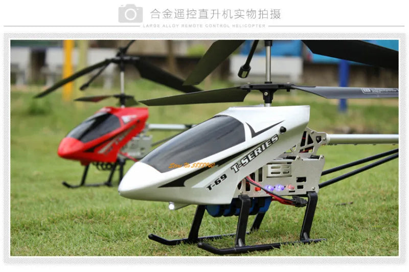 طائرة هليكوبتر RC 80 سم - نموذج كبير 3.5CH إطار معدني مضاد للسقوط، أضواء LED لجميع الجسم 150 متر لعبة هليكوبتر كهربائية تعمل بالتحكم عن بعد 38 80CM RC Helicopter, A#EFATALSYJATV Lare l-oy Remote conti
