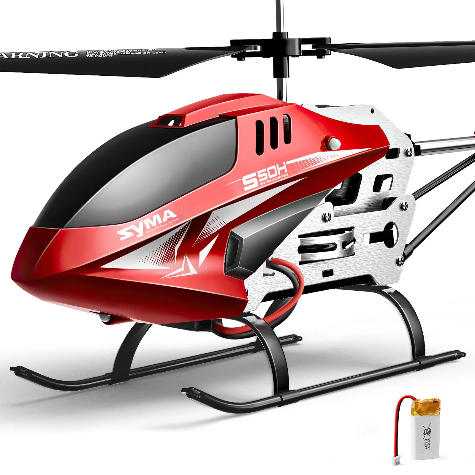مروحية SYMA S50H RC - تثبيت ارتفاع الطائرة بالتحكم عن بعد، مفتاح واحد للإقلاع/الهبوط، نظام حماية مزدوج للمبتدئين 8 SYMA S50H RC Helicopter, CECEOSNET LRI JIIJG FgKareYZKRA