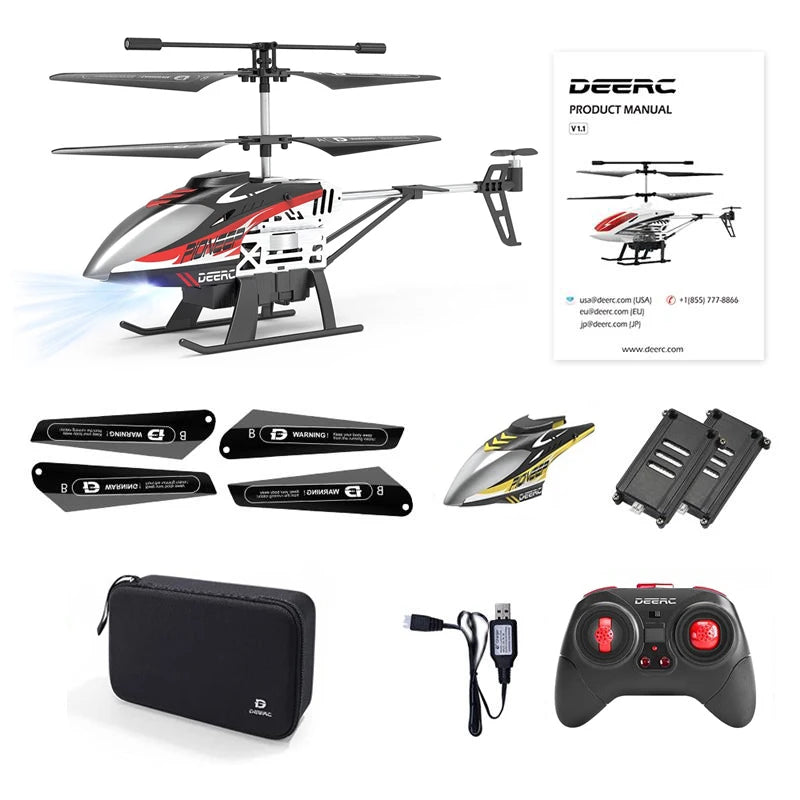 DEERC DE51 Rc Helicopter, DEERC PRODUCT MANUAL uaterti (tm/
