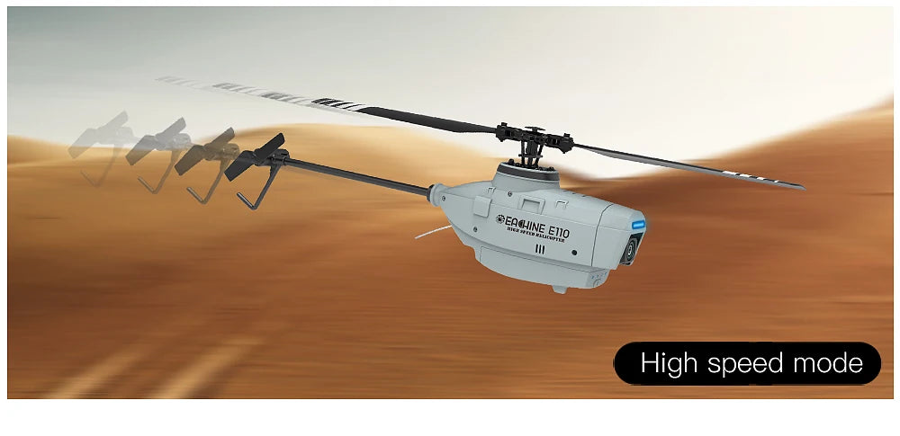 Eachine E110 RC Helicopter, 'Ello High speed mode #EQEIINE