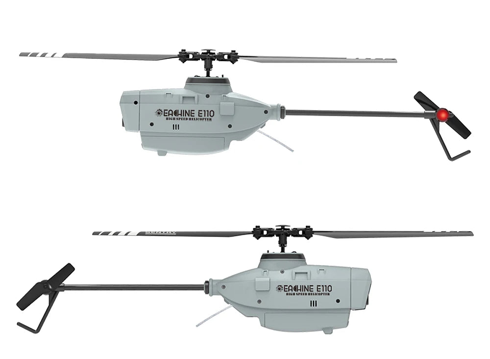 Eachine E110 RC Helicopter, the height of the barometer is fixed, the optical flow is positioned, and the flight