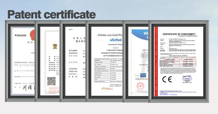 TYI 3W TYI6-30C 30L Agriculture Spray Drone, Patent certificate Alibhicom Gold Pla CeRMacate conFoRMTY Var