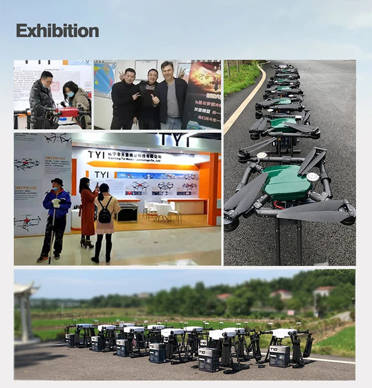 TYI 3W TYI6-20C 20L Agriculture Spray Drone, Exhibition Rod Tyi Rowf Anat