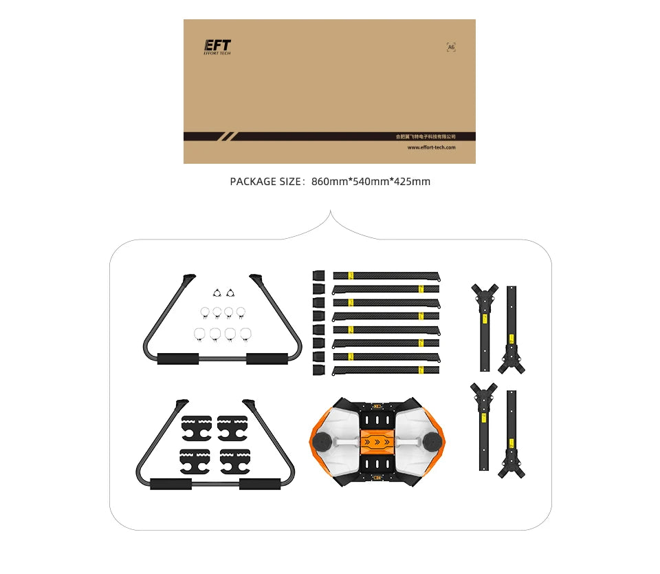 EFT G20 22L Agriculture Drone, EFT Temalm fERTECu mwweHnrt-