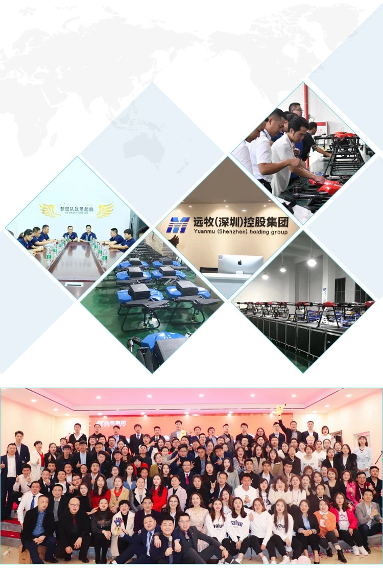 Yuanmu GM-20 20L Agriculture Drone, 894444m Ui(rni)izired Yuanmu (