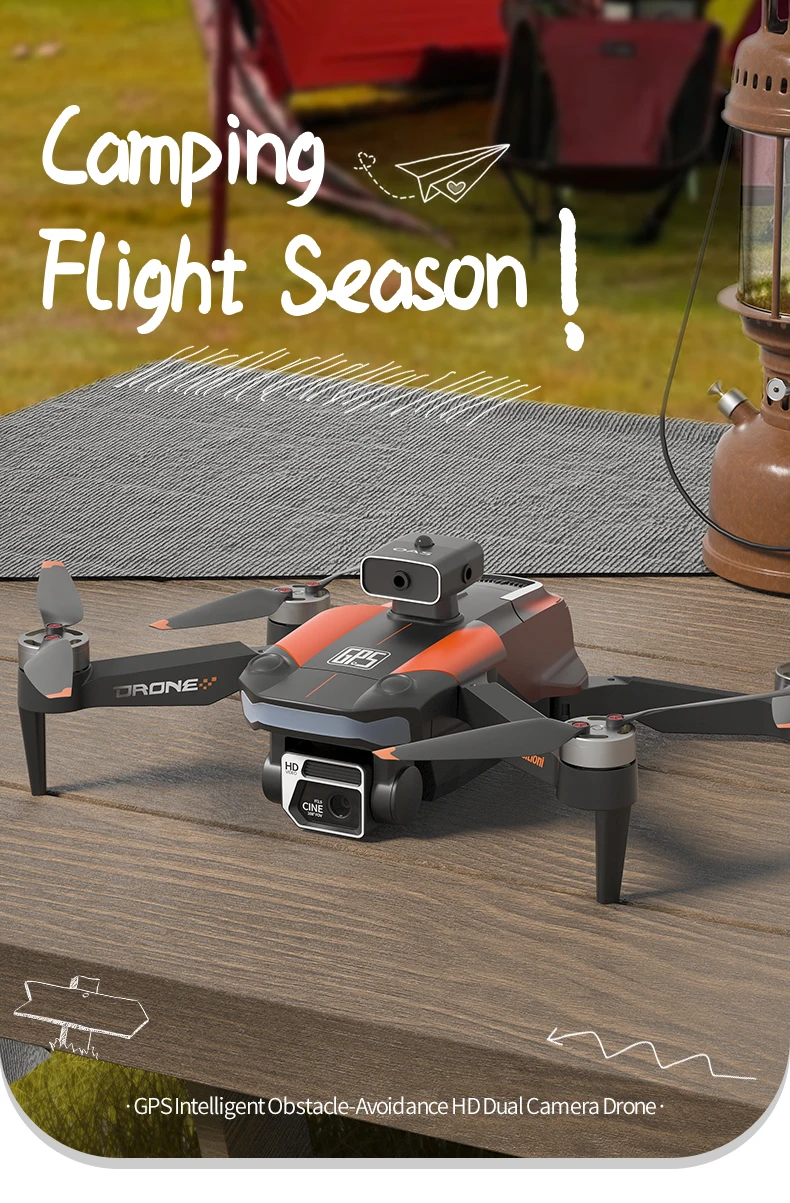 JJRC X26 无人机，露营飞行季节无人机 CINE GPS 智能避障高清