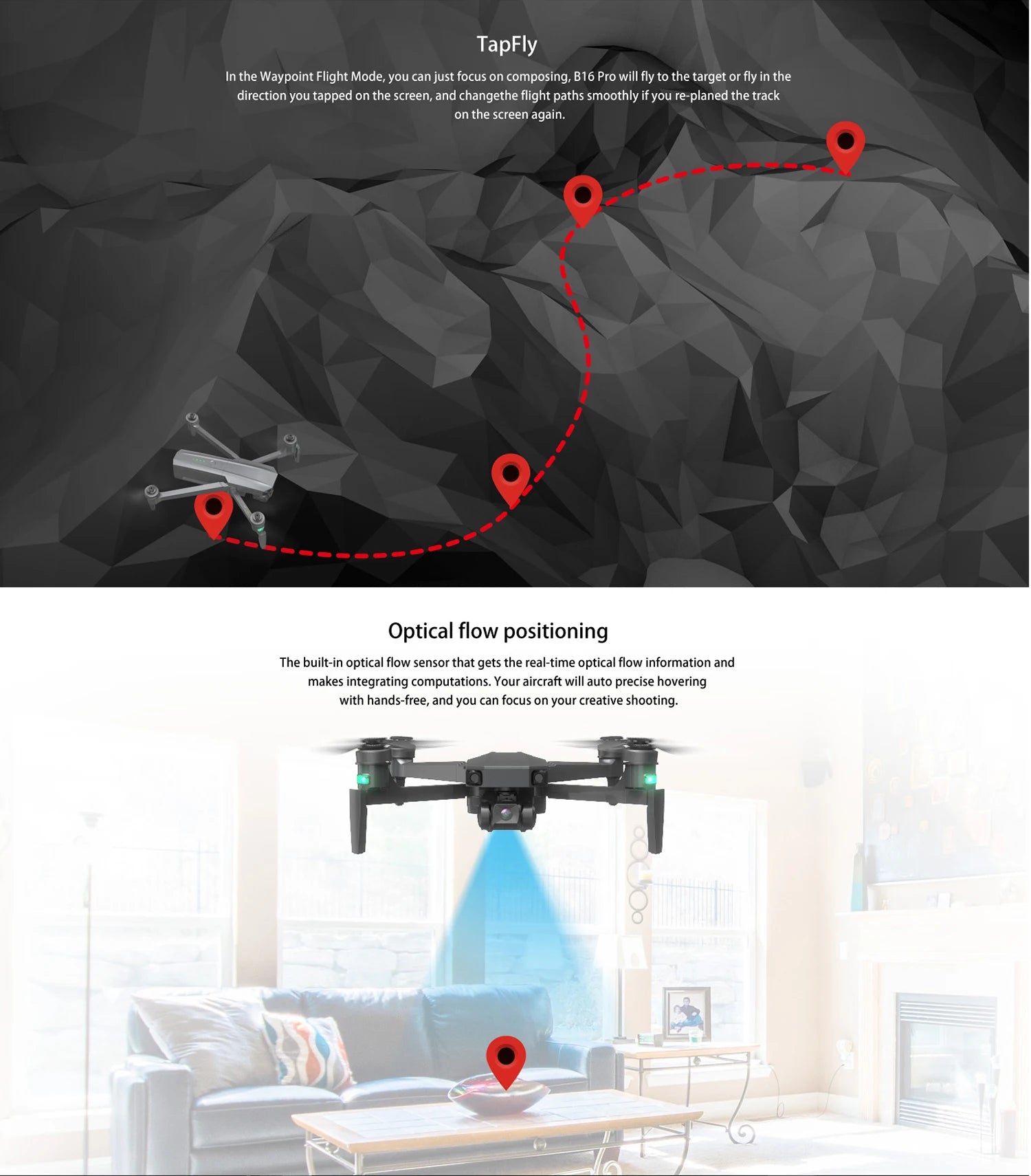 طائرة بدون طيار MJX Bug 16 Pro - 3 محاور Gimbal 4K HD EIS Camera GPS Wifi FPV RC Quadcopter بدون فرش Motoe قابلة للطي احترافية Dron Helicopter كاميرا احترافية بدون طيار 17 MJX Bug 16 Pro Drone