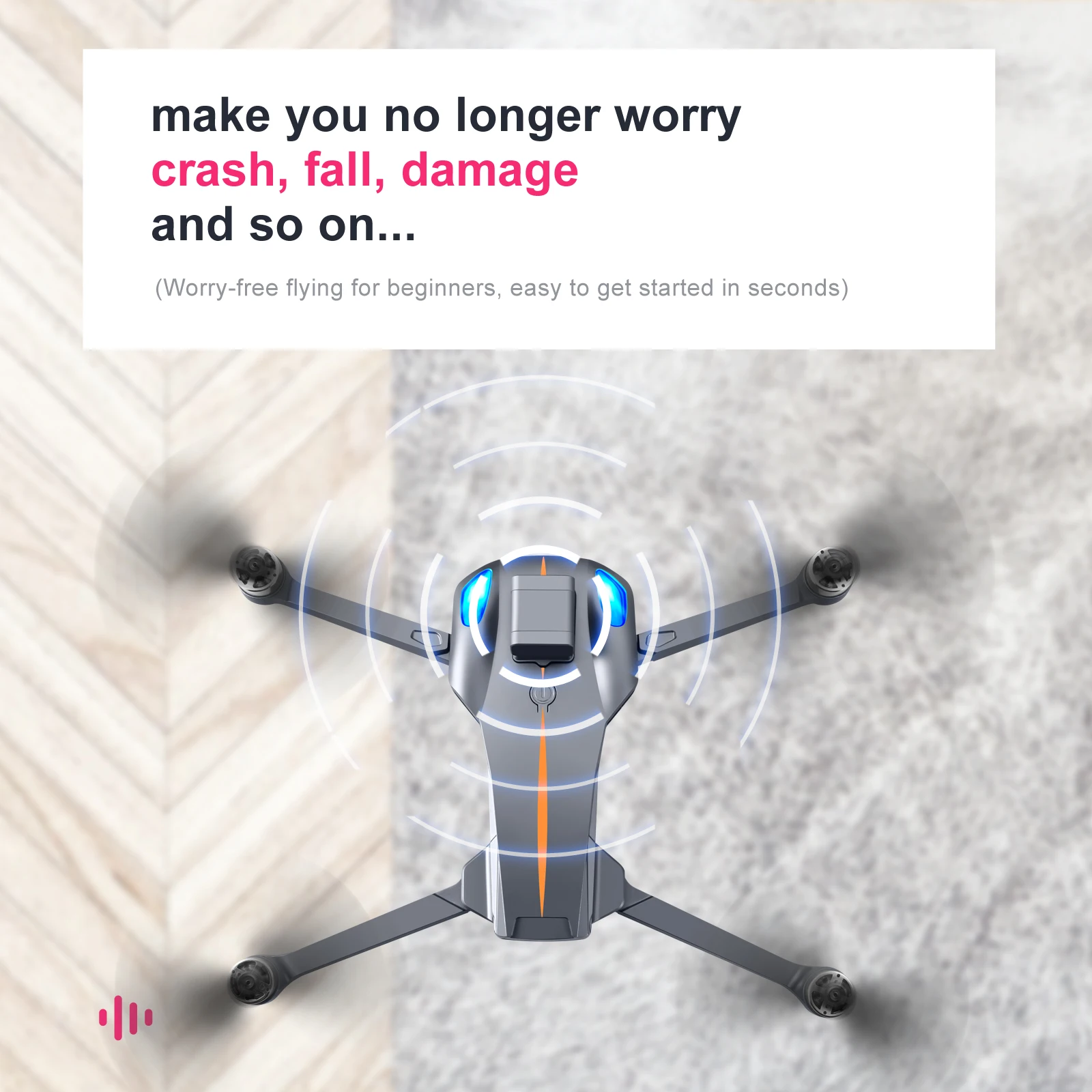 K911 MAX GPS Drone, if you're a beginner, you'll be able to fly in seconds