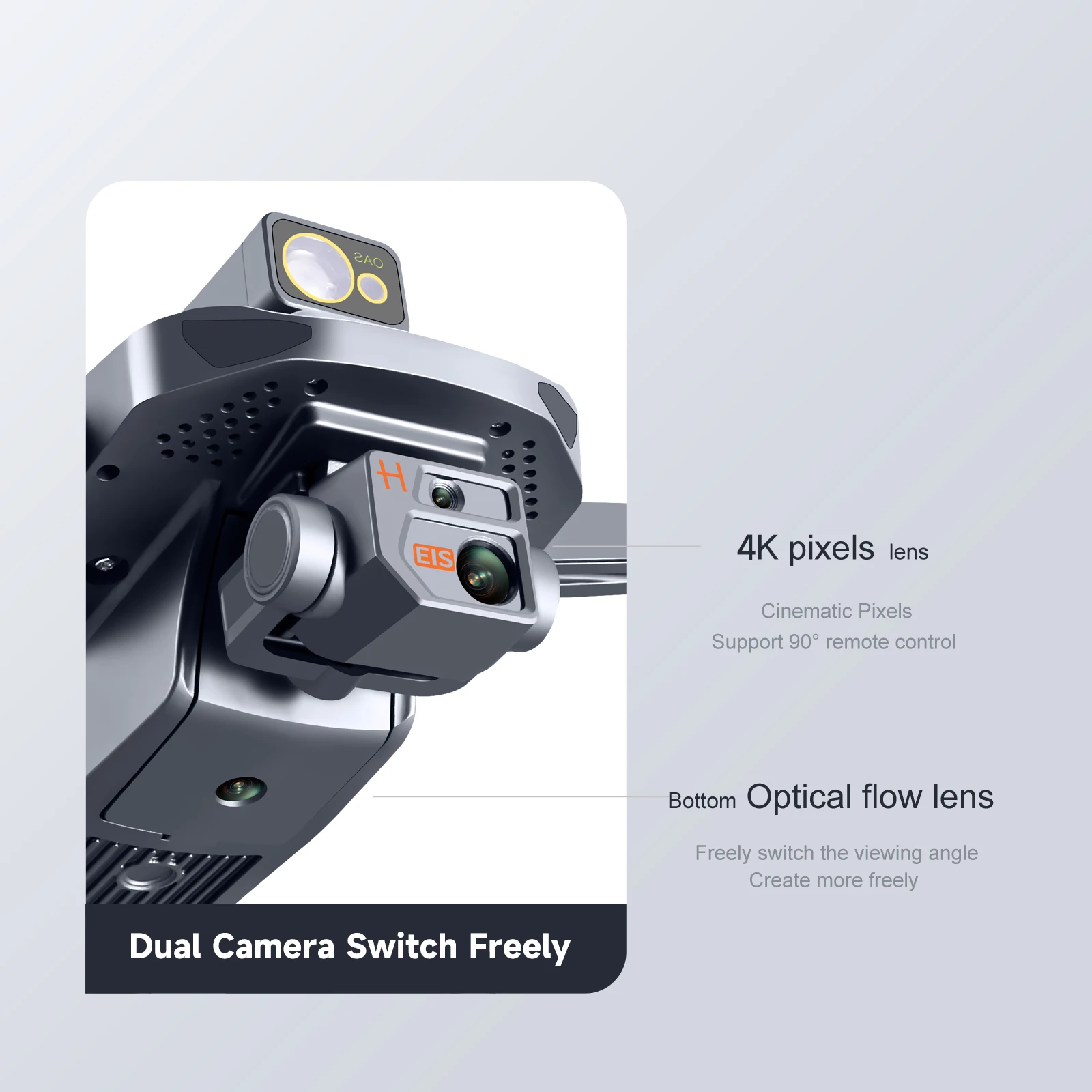 K911 MAX GPS Drone, 4K pixels lens Cinematic Pixels Support 905 remote control Bottom Optical flow lens