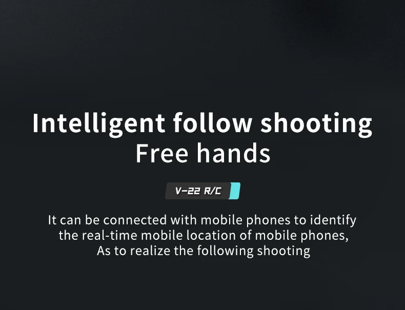 JJRC X27 Drone, Intelligent follow shooting Free hands V-2z R/C can be connected with mobile phones to identify